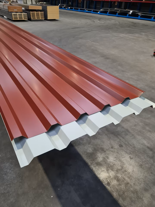 Trapezbleche, Stahlbleche, Dachbleche, Wandbleche, Dachplatten, Stahlplatten, Wandplatten