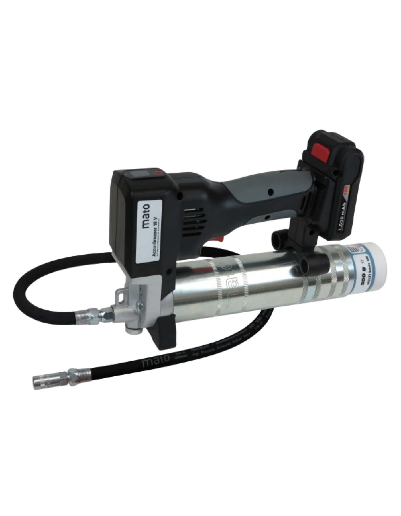 Akku-Fettpresse 18V - für 400g+500g+Lube-Shuttle Kartusche