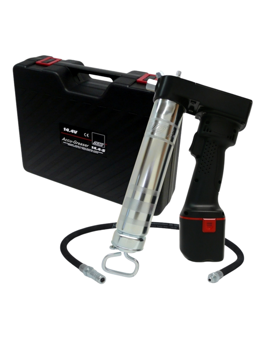 Akku-Fettpresse 18V - für 400g+500g+Lube-Shuttle Kartusche