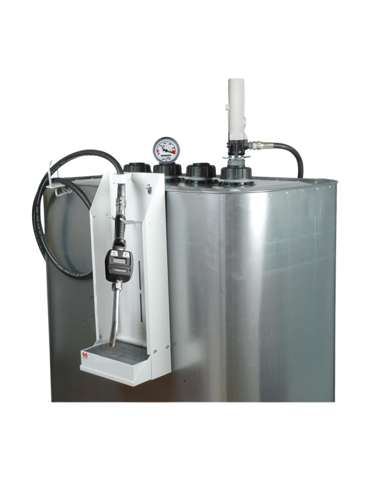 SAMOA Frischölanlage 1000 Liter doppelwandig mit DP 3:1 Druckluftpumpe und Zähler