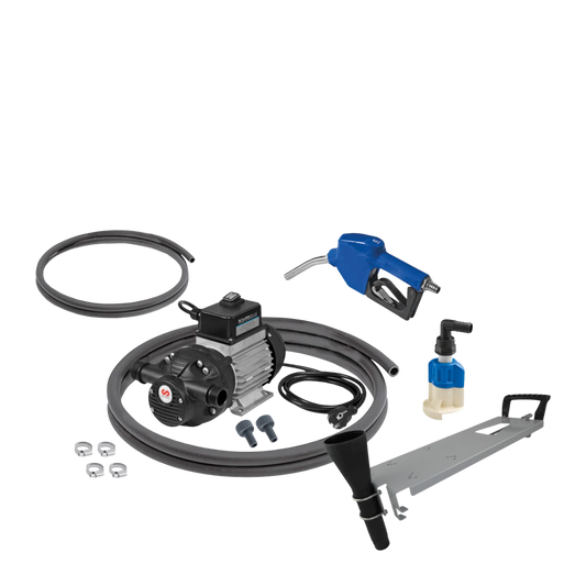 Samoa AdBlue®-Pumpenset für IBC und 200-l-Fässer mit selbstansaugender 230-V-Membranpumpe