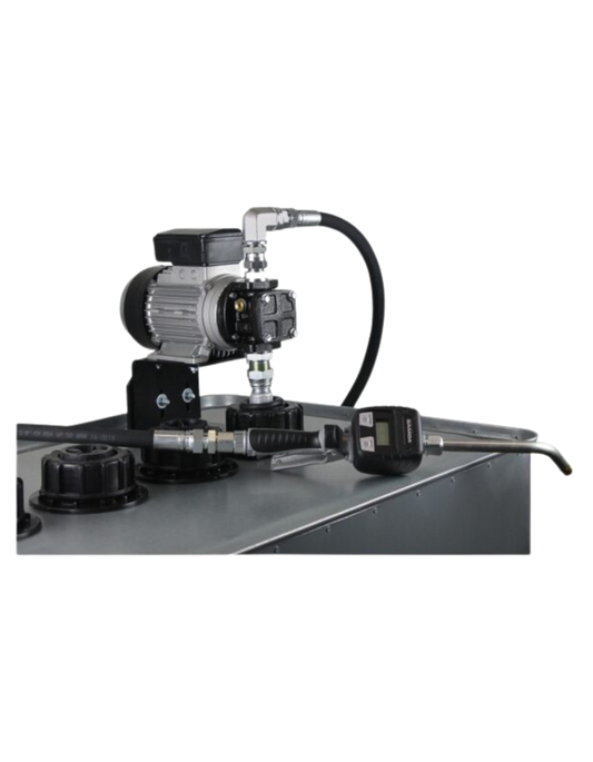 Samoa EZP 0.4 BASIC Elektrische Frischölpumpe; robuste 230 Volt Schmierölpumpe für den stationären Einsatz an 200-Liter-Fässern