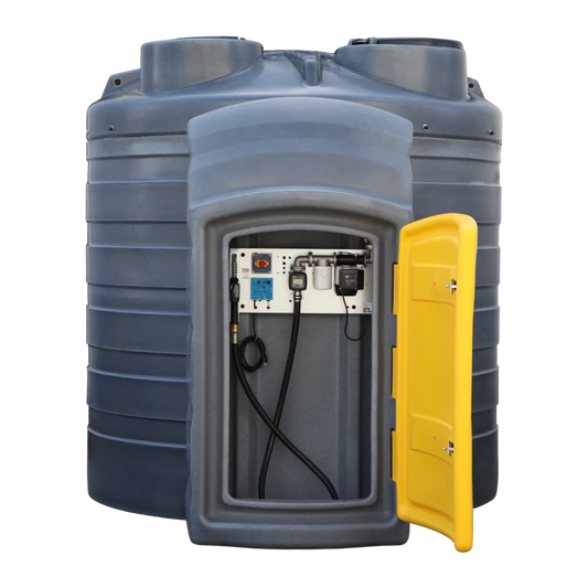 Swimer TECA-TANK Dieseltankstelle 10000 Liter; doppelwandige Tankanlage aus UV-beständigem Polyethylen