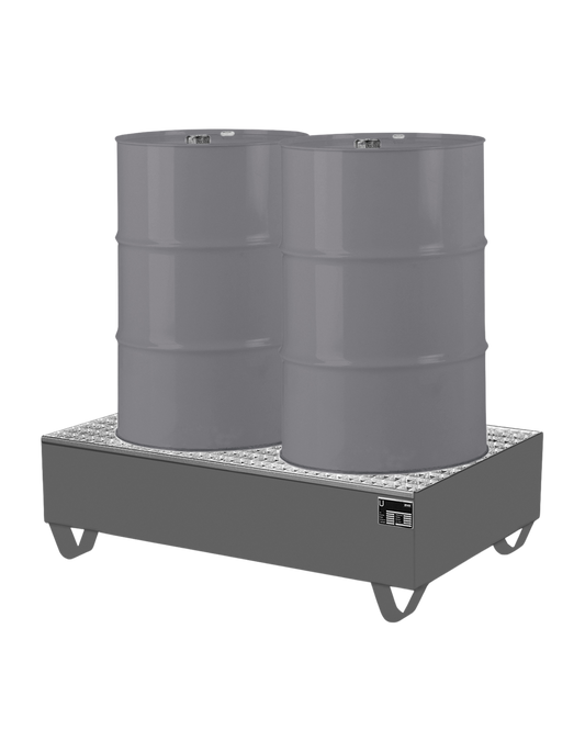 Ölauffangwanne für 2x 200 Liter Fässer