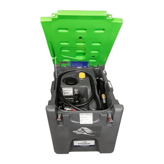 Kingspan TruckMaster 200 Liter Mobiler Dieseltank; kompakter Transportbehälter mit 12V Pumpe