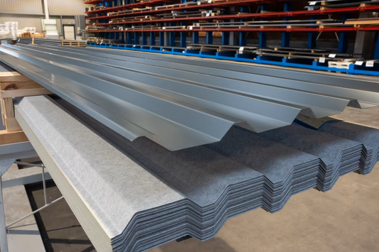 Trapezblech/Dachplatte mit Vlies/Antikondens (Profil 32/207) anthrazitgrau (inkl. MwSt.)