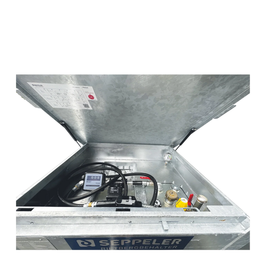 Rietberg QUADRO-D Kraftstoffcontainer mit selbstansaugender Motorpumpe
