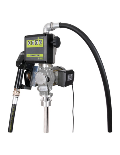 Tecalemit TECPUMP 600 AC Diesel-Transferpumpe; robuste 230 Volt Elektropumpe zur schnellen Betankung von Fuhrparks, Landmaschinen und Baustellenfahrzeugen