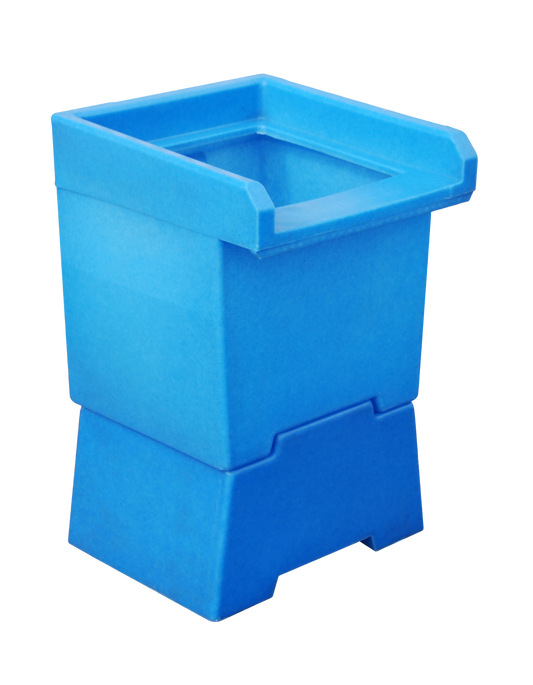 BAUER Vorsatzbehälter Typ VB 1 aus Polyethylen für IBC Auffangwanne