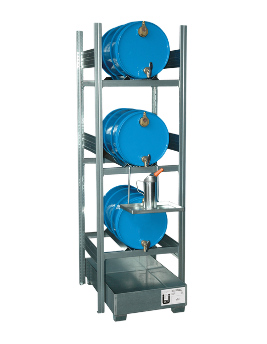 Fassregal für 3x 60 Liter Fässer