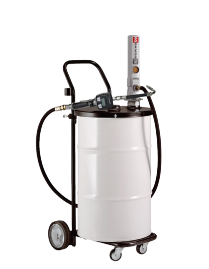 Samoa PumpMaster 2 Profi-Abfüllanlage mit digitalem Zähler für 200 Liter Fass