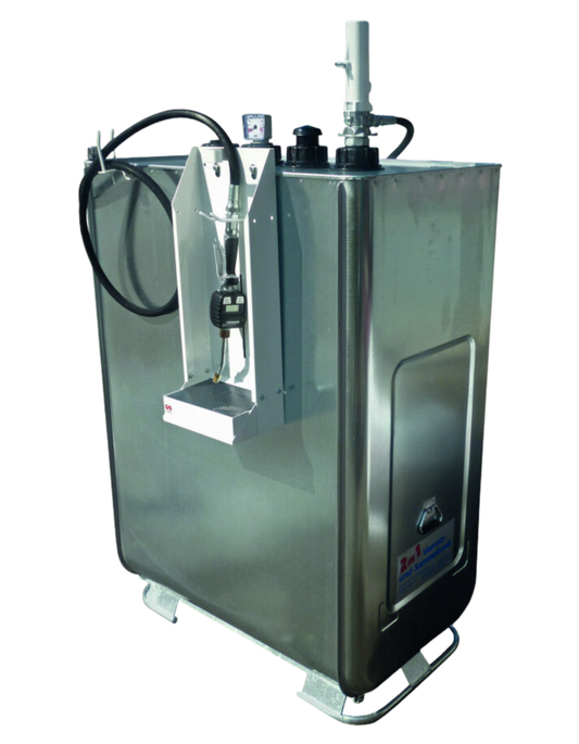 Kompakt-Ölanlage mit Druckluftpumpe