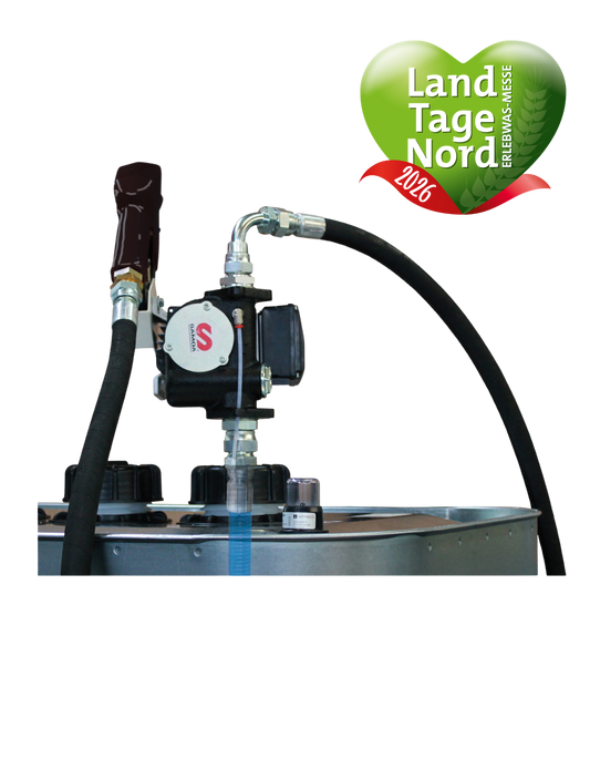 Samoa Dieseltankanlage 1000 Liter Indoor Pro mit Schlauchaufroller doppelwandig