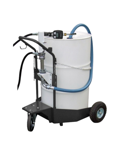 Samoa Ölausgabewagen pneumatisch für 60 Liter Fass fahrbare Ölausgabe