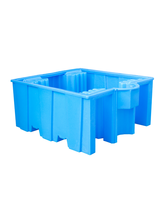 BAUER GREENLINE PE-Auffangwanne aus Polyethylen für 1000 Liter IBC Container