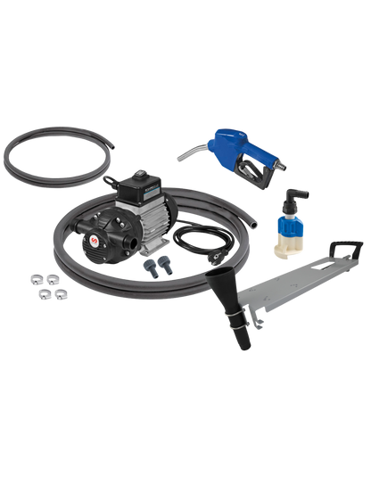  Samoa AdBlue®-Pumpenset für IBC und 200L Fässer; selbstansaugender 230V Membranpumpe 