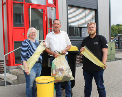 Gelbe Säcke 90 L – 20 Rollen im Karton (260 Stück)