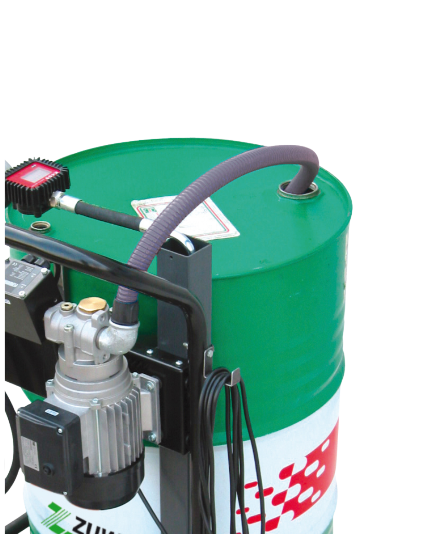 Zuwa fahrbarer Ölausgabewagen für 200 Liter Fass
