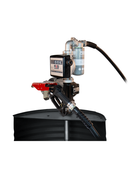 ZUWA Explosionsgeschützte Benzinfasspumpe 230V mit ATEX-Zulassung; elektrische Kraftstoffpumpe zur sicheren Umbetankung von Benzin